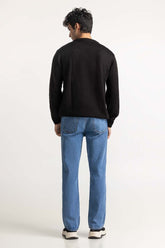 Black Basic Sweater MN-SWT-WS23-077